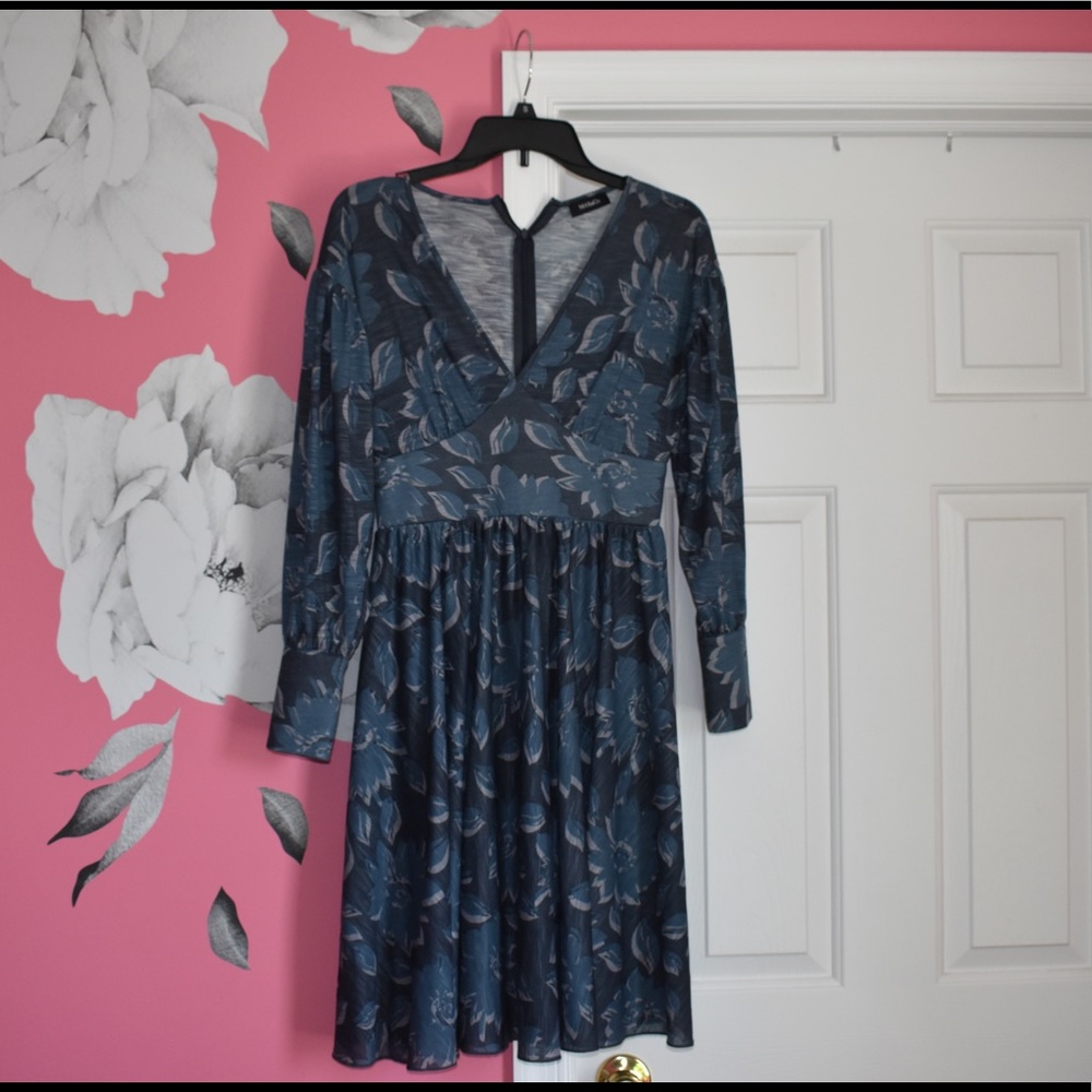 Max & Co. Blue Floral Dress